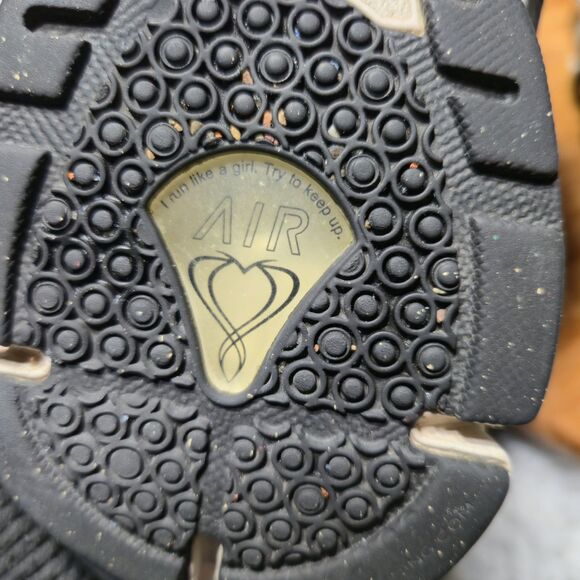 2015 Nike Air Track Star 3 Womens Size9.5 Retro Y2K Style Gold Swoosh Lace Shoes - Picture 6 of 11